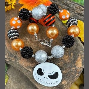 Girls Halloween necklace